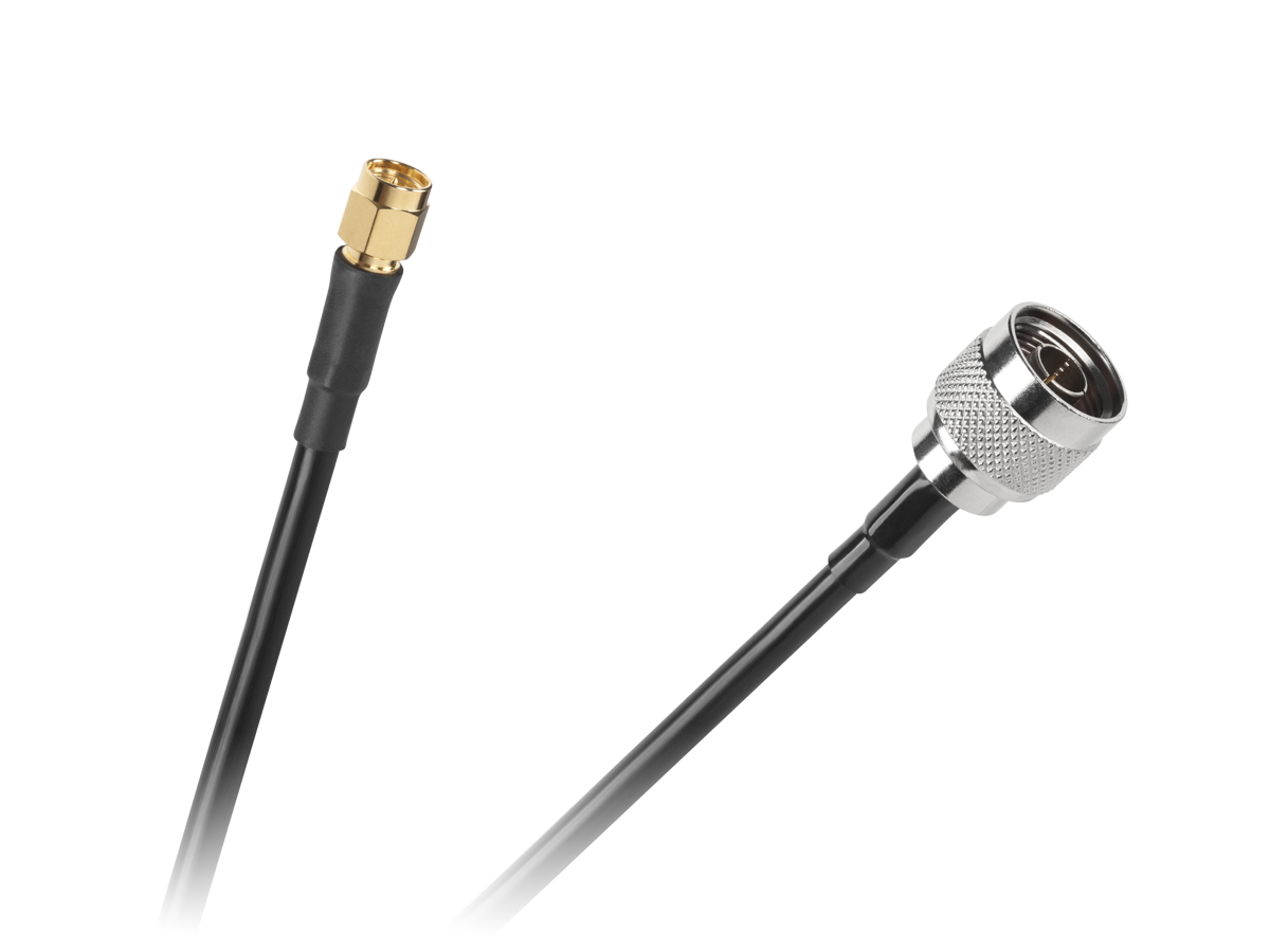 LEC-ZLA0191--Kabel wtyk N - wtyk SMA 5m