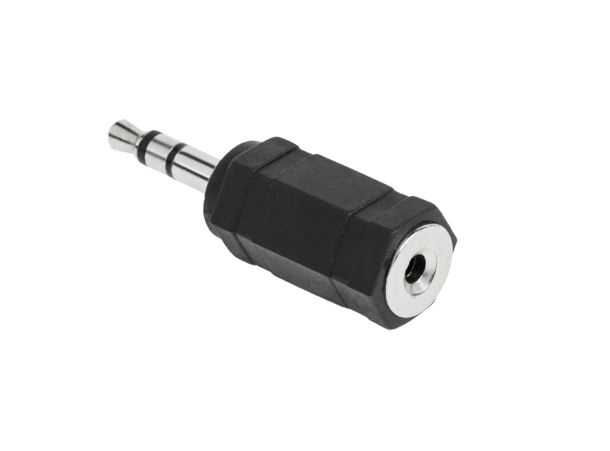 LEC-ZLA0282S--Złącze Jack wtyk 3.5/ gniazdo 2.5