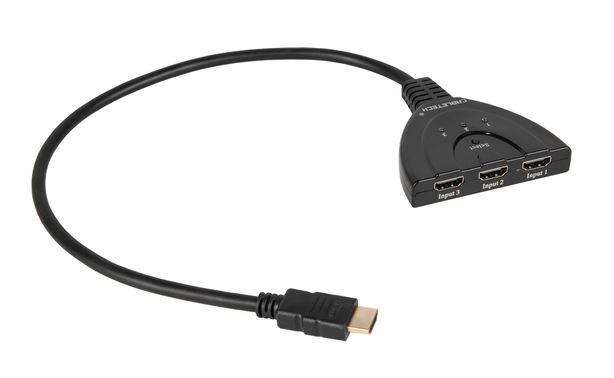 LEC-ZLA0310--Spliter HDMI do cyfrowych urządzeń Audio-Video3 gniazda wejściowe, jedno wyjścioweUrządzenie umożliwia podłączenie jednocześnie kilku źródeł sygnałów cyfrowych do jednego odbiornika.Do wyboru konkretnego sygnału służą przycisk na panelu splitera.