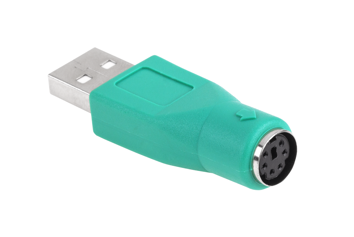 LEC-ZLA0502-1--Złącze wtyk USB/gniazdo PS2