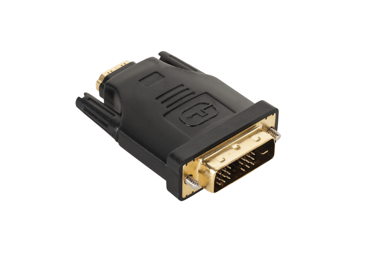 LEC-ZLA0613--Złącze HDMI gniazdo-DVI wtyk 18+1