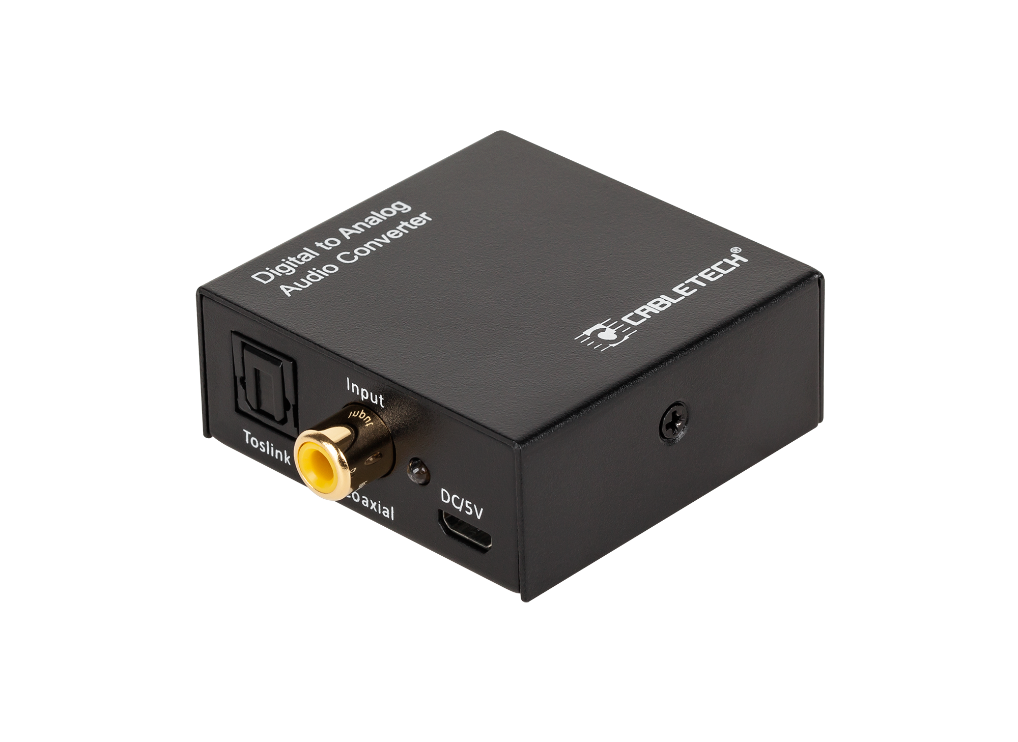 LEC-ZLA0857-2--Wejście audio: Toslink, 1x RCA (Coaxial)Wyjście audio: 2x RCA (R/L), jack 3,5 mmPort microUSB (zasilanie)Częstotliwość próbkowania: 32 Khz, 44,1 Khz, 48 Khz, 96 KhzZasilanie: 5 V / 1 AW zestawie: Kabel USB, instrukcja obsługi