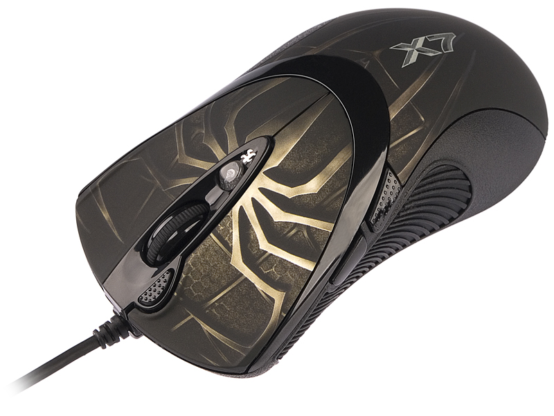 A4TMYS29980--Najnowsza mysz z serii A4Tech XGame dla graczy wyposażona została w najwyższe możliwe parametry techniczne: sensor laserowy, przełącznik rozdzielczości 6DPI (od 100 do 3600 DPI), który umożliwia zwiększanie lub zmniejszanie czułości myszy bez potrzeb