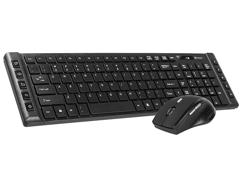 TRAKLA44928--W poszukiwaniu wielofunkcyjnej klawiatury o małej wadze i eleganckim wyglądzie z pewnością natkniesz się na zestaw TRACER Octavia II. Oprócz samego kyeboardu, w zestawie znajduje się również mysz optyczna. Klawiatura posiada 105 przycisków, w których