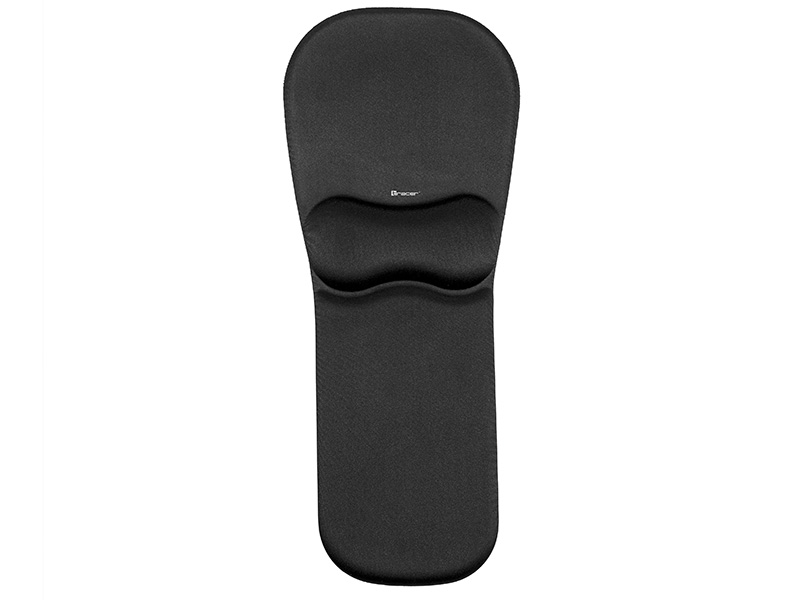 TRAPAD46332--Zadbaj o zdrowie z żelową podkładką Tracer Ergonomica Żelowa podkładka TRACER to idealny wybór dla każdego użytkownika, który ceni sobie ergonomię w akcesoriach komputerowych. Miękka poduszeczka pod nadgarstek została wypełniona specjalną gąbką, stan