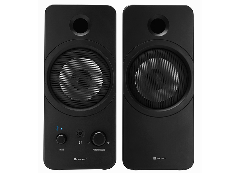 TRAGLO46370--Głośniki 2.0 TRACER Mark USB BLUETOOTH to zaawansowany zestaw dedykowany specjalnie dla osób poszukujących jakości i mocy. Gotowy do bezprzewodowego odtwarzania dźwięku z urządzeń wyposażonych w moduł Bluetooth, zarówno tabletów, smartfonów, odtwarza