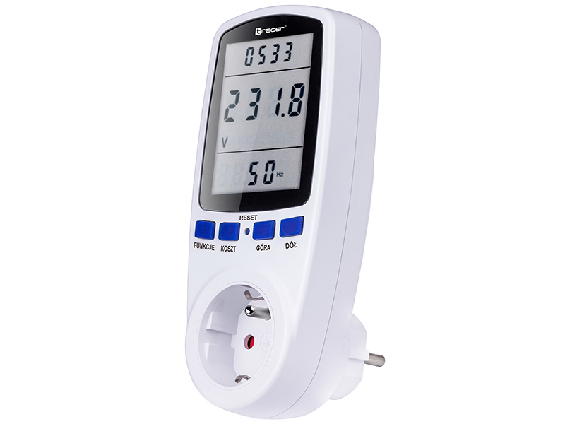 TRAPOM46523--Nikt nie lubi płacić wysokich rachunków, w szczególności za prąd. Urządzeń elektronicznych w naszych domach jest coraz więcej, usprawniają pracę i codzienne życie, ale często zużywają masę prądu. Teraz możesz kontrolować pobór i koszty energii. Korzy
