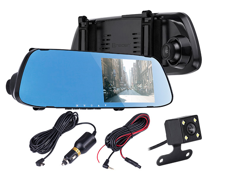 TRAKAM46557--Tracer MobiMirror FHD V2 PRO - Twój niezastąpiony towarzysz podróżyWideorejestrator Tracer MobiMirror FHD V2 Pro pomoże Ci poczuć się na drodze jeszcze bezpieczniej niż dotychczas. Urządzenie Tracer MobiMirror przyda się nie tylko do nagrywania piękn