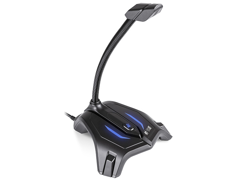 TRAMIC46620--Szukasz mikrofonu o niecodziennym wyglądzie i znakomitej jakości dźwięku? Mikrofon TRACER GAMEZONE Gamer LED USB to zestaw stworzony właśnie dla Ciebie. Designerskie podświetlenie LED, wytrzymały metalowy pałąk oraz przełomowa konstrukcja czynią go n