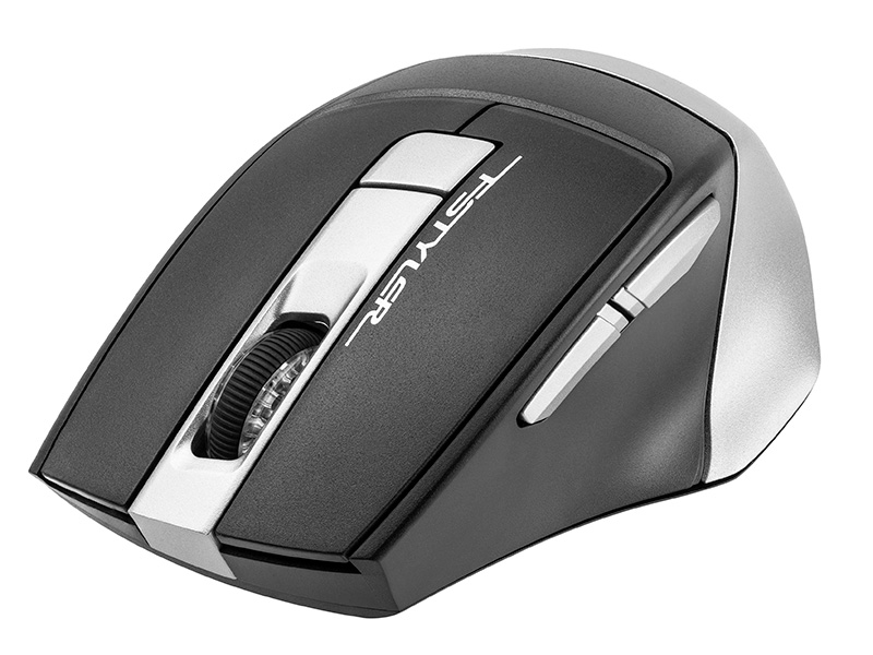 A4TMYS46717--Mysz komputerowa A4TECH FSTYLER FB35 RF (2.4G+BT) Smoky GreyDenerwują Cię plączące się kable na biurku? Uwolnij od nich swoją przestrzeń, wybierając bezprzewodową myszkę A4Tech FStyler. To idealny kompan codziennych zadań. Ergonomiczna konstrukcja, w