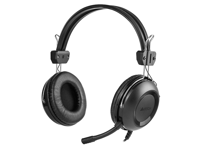 A4TSLU46718--Słuchawki A4TECH HU-35 USBA4Tech HU-35  to klasyczny zestaw słuchawkowy z wysokiej jakości mikrofonem. Słuchawki A4Tech pozwolą Ci cieszyć się mocnym i wyraźnym dźwiękiem podczas gier komputerowych, a także w trakcie spotkań online lub zdalnych lekcj