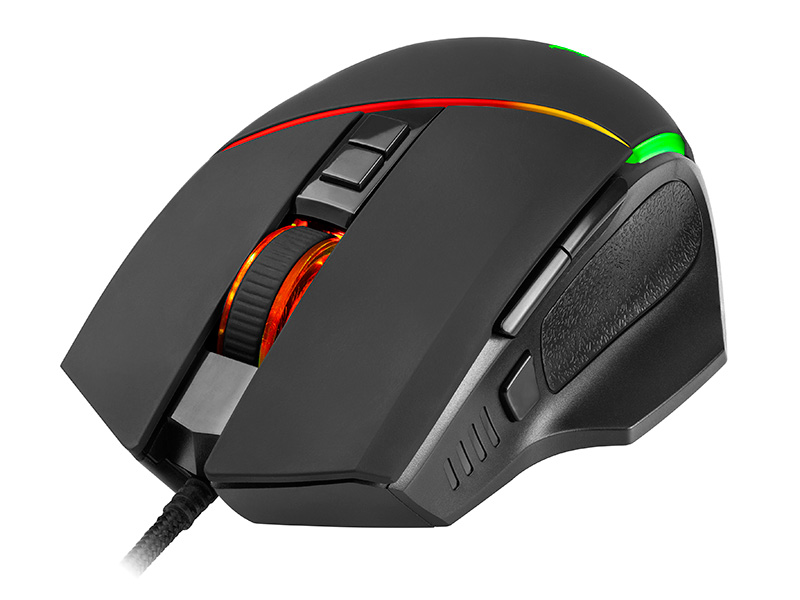 TRAMYS46769--Odkryj nowe oblicze rozgrywki z myszką Tracer ARRTA. Lekka konstrukcja, futurystyczny wygląd gryzonia, podświetlenie RGB, 8 przycisków i rolka oraz czuły sensor optyczny zapewnią Ci doskonałe wrażenia podczas gry, gwarantując niezwykłą precyzję i szy