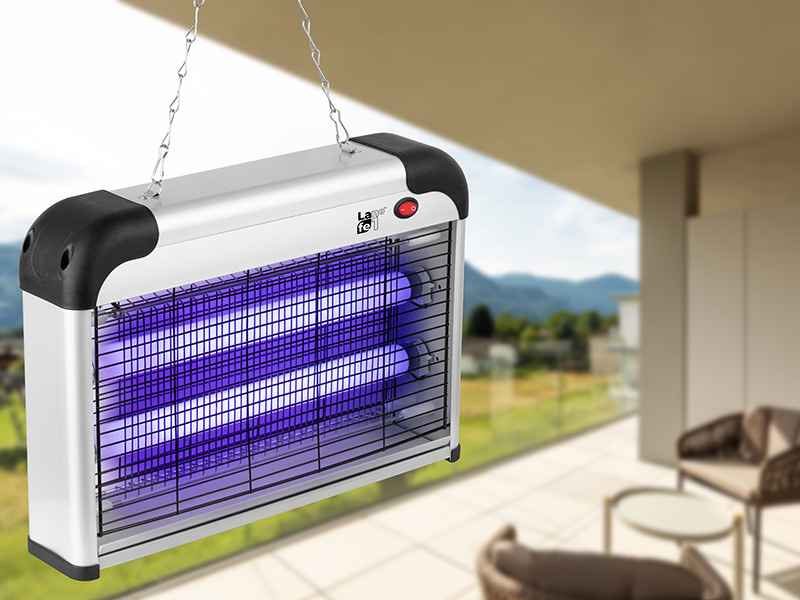 LAFINS46814--Lampa owadobójcza Lafe to skuteczna metoda ochrony przed owadami latającymi takimi jak na przykład muchy, komary, meszki, osy, mole czy ćmy. Lampa idealnie nadaje się do zastosowań profesjonalnych w sklepach, piekarniach, supermarketach oraz restaura
