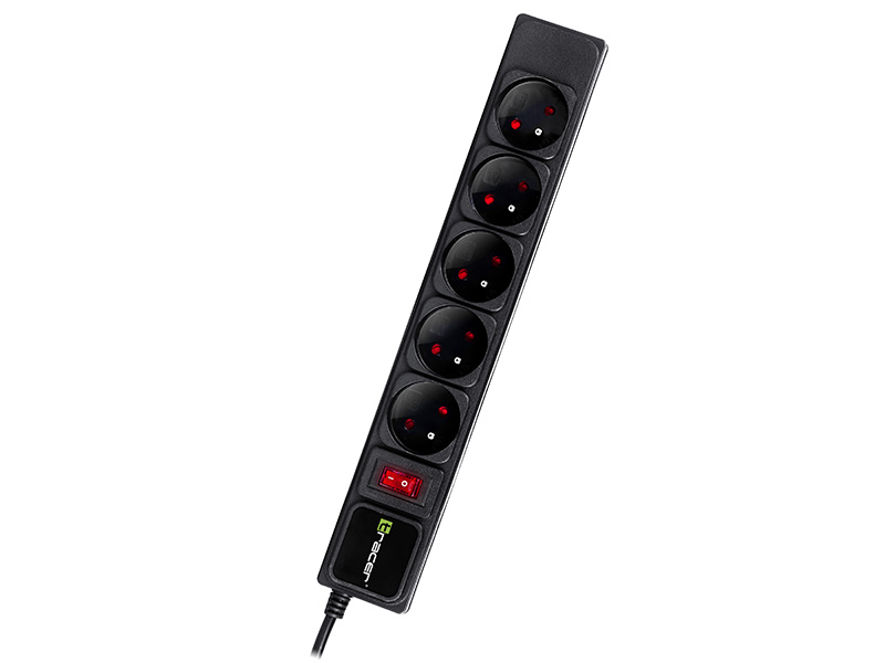 TRALIS46844--Listwa zasilająca TRACER PowerGearListwa zasilająca to wygodne i ekonomiczne urządzenie przeznaczone do użytku w domu i biurze. Tracer PowerGear wyposażona została w specjalny system blokad mechanicznych, który chroni dzieci przed możliwością porażen