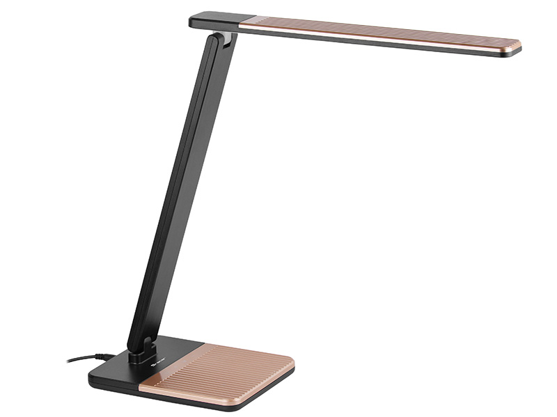 TRAOSW46930--Lampka biurkowa Tracer Elegant GoldLampka biurkowa to niezbędny towarzysz Twojej pracy, zarówno w domu, jak i w biurze, a także niezbędne wyposażenie biurka Twojego dziecka. Odpowiednie oświetlenie nie tylko pozwala się skupić, ale również minimalizu