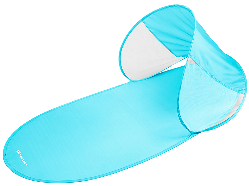 TRANAM46932--Mata plażowa z daszkiem TRACER Mata plażowa Tracer to niezbędny gadżet, który sprawdzi się idealnie podczas plażowania, na biwaku lub pikniku. Od teraz każdy wakacyjny, czy też krótki weekendowy wyjazd na plaże lub na łąkę będzie komfortowy dla Ciebi