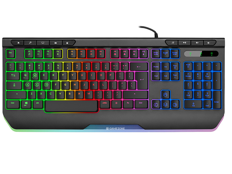 TRAKLA46945--Klawiatura gamingowa Tracer GAMEZONE RAY X USBPrzygotuj się na pasjonujący gaming z klawiaturą Tracer RAY X, która pomoże Ci rozgromić przeciwnika. Klawiatura idealnie sprawdzi się zarówno w rękach początkującego gracza, jak i zaawansowanego gamingow
