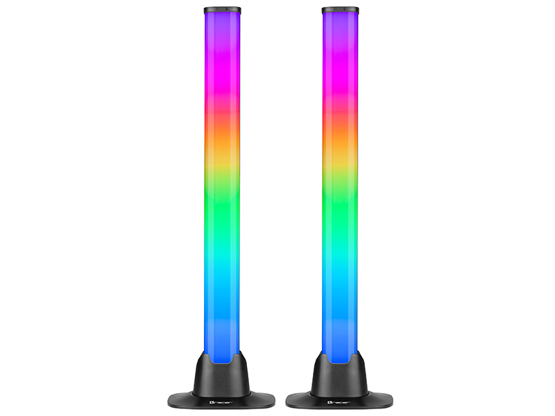 TRAOSW47008--Zestaw lamp TRACER Smart Desk RGBZestaw lamp TRACER Smart Desk zagwarantuje Ci odpowiednią oprawę świetlną do każdego wyjątkowego wydarzenia. Stwórz niepowtarzalny nastrój w trakcie sesji gamingowej, koncertu lub seansu filmowego, wykorzystując zdaln