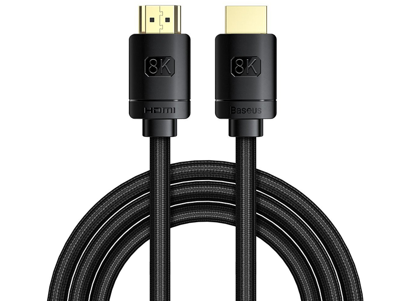 BASKBK47175--Adapter HDMI 8K Baseus CAKGQ-K01Adapter HDMI Baseus CAKGQ-K01 zapewnia doskonałą jakość obrazu nawet 8K. Dzięki idealnej synchronizacji audio i wideo możesz wygodnie oglądać ulubione filmy i seriale. Wykorzystanie najnowszego standardu HDMI 2.1 pozwo