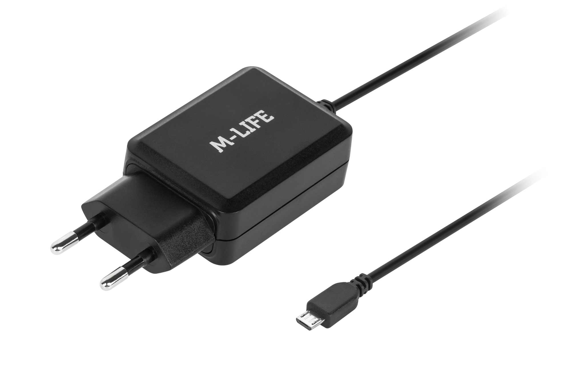 LEC-ML0900--ML0900 Ładowarka sieciowa M-Life microUSB 2.1ADane techniczne:Typ: SieciowaŁączność: microUSBRodzaj łącza: stały przew&amp;oacute;d zakończony wtykiem microUSBNapięcie wejściowe: AC 100-240 V / 50-60 HzNapięcie wyjściowe: 5 VPrąd wyjściowy: 2100 