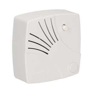 OR-DP-VD-145/W/8V--Dzwonek elektroniczny, dźwięk: dwa na przemian brzmiące tony, płynna regulacja głośności, kolor: biały