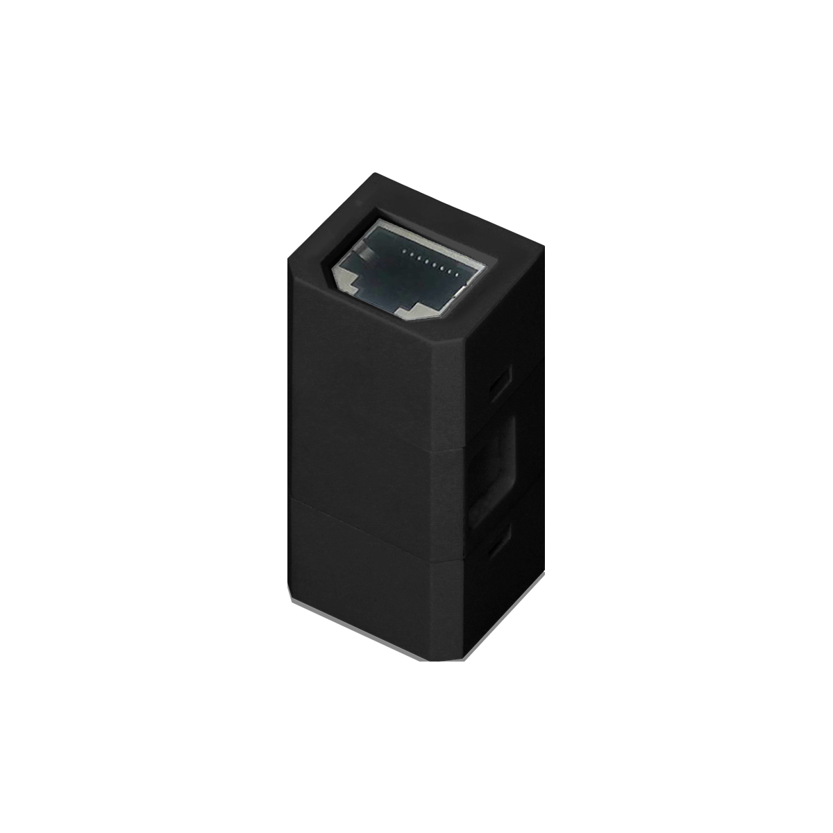 OR-GM-9011/B/RJ45--Kostka modułowa do wbudowania w gniazdo meblowe OR-GM-9011. Dzięki wymiennym elementom, użytkownik dostosowuje wygląd gniazda do swoich potrzeb.