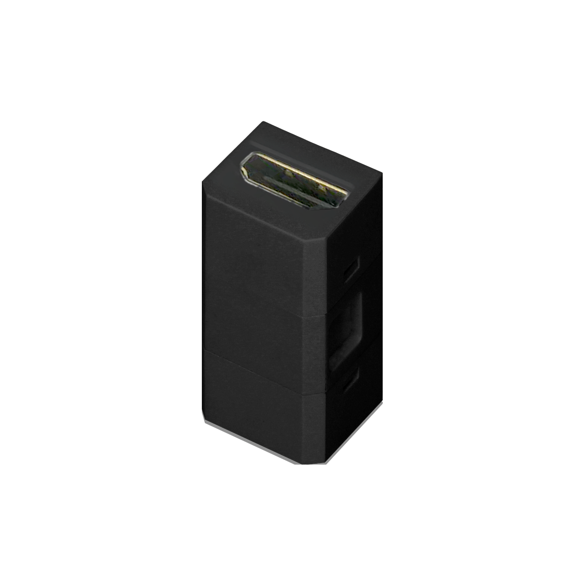 OR-GM-9011/B/HDMI--Kostka modułowa do wbudowania w gniazdo meblowe OR-GM-9011. Dzięki wymiennym elementom, użytkownik dostosowuje wygląd gniazda do swoich potrzeb.