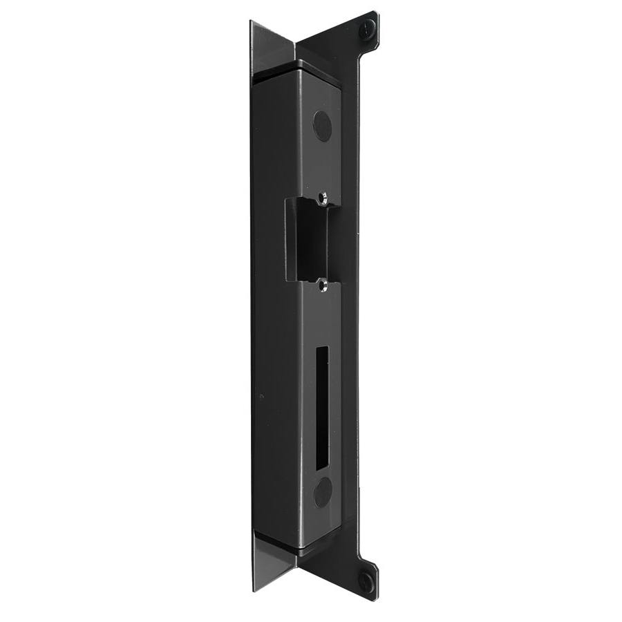 KE-2/G--Kaseta dla elektrozaczepu wykonana z profilu 40x40mm ocynkowana i pomalowana proszkowo. Służy jako obudowa oraz odbój do bramki. Może być montowana na słupki murowane np. z cegły klinkierowej jak i na słupki metalowe. Dzięki dwudzielnej konstrukcji j