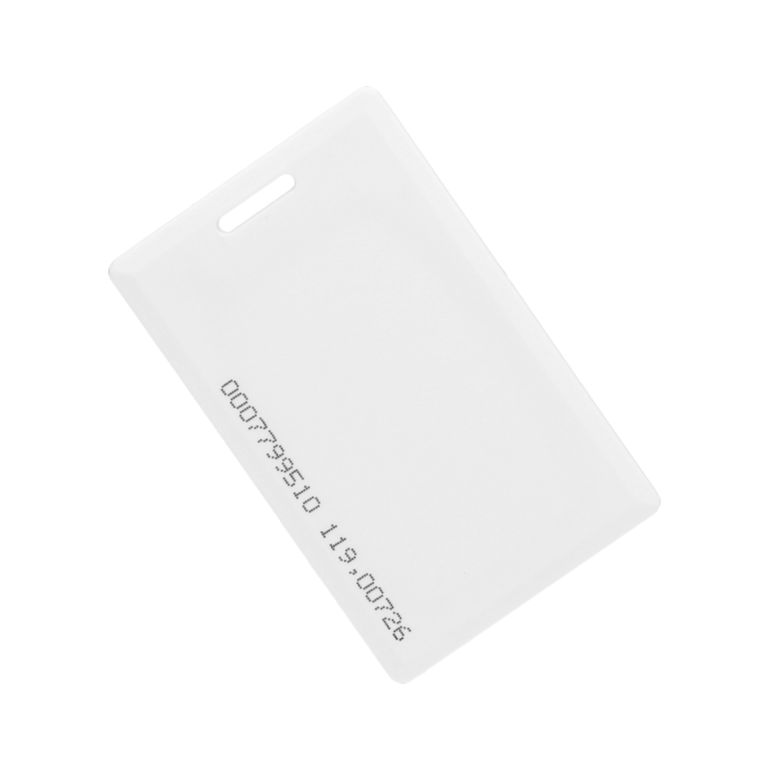 OR-ZS-893--Karta zbliżeniowa do systemów RFID. Stosowana jako identyfikator w systemach kontroli dostępu oraz do rejestracji czasu pracy. Każda ma unikalny numer, który jest odczytywany przez czytnik, gdy znajdzie się ona w jego polu. Karta ma postać wygodnej, 