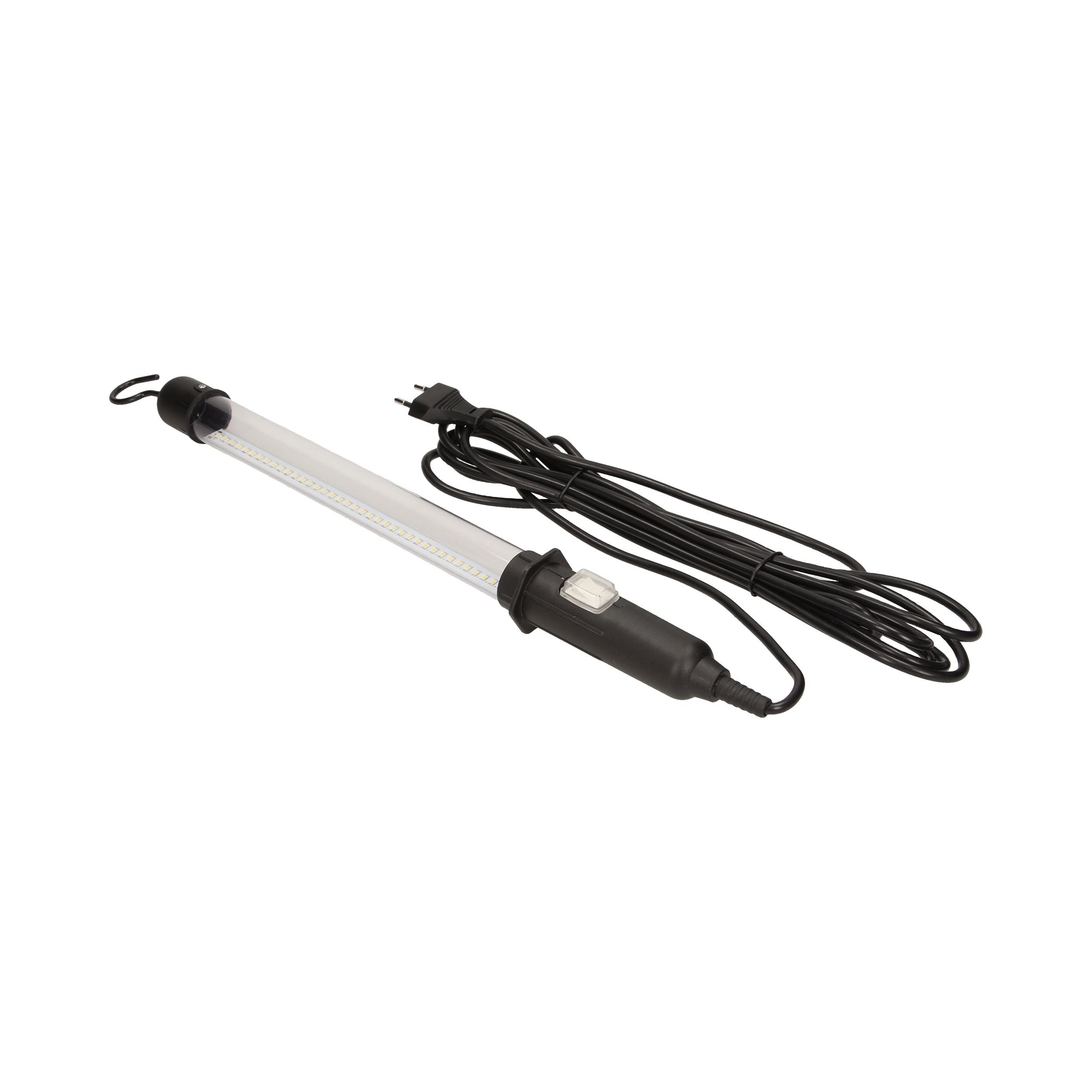 AD-NR-6069L6--Lampa warsztatowa LED z hermetycznym wyłącznikiem. Wyposażona w 40 diod LED, które idealnie rozświetlają miejsce pracy. Posiada również hak, który ułatwia montaż oraz gumowy przewód zasilający o długości 5m. Idealna do zastosowania w warsztacie samoc