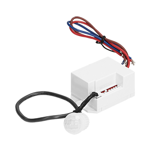 OR-CR-211/12-24V--Czujnik ruchu z zewnętrznym sensorem, służy do automatycznego sterowania oświetleniem lub innymi urządzeniami elektrycznymi. Oświetlenie jest włączane za pomocą czujnika ruchu PIR, który działa na podczerwień. Przełączniki typu DIP-switch do regulacj