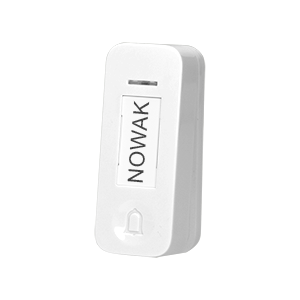 OR-DB-AV-132PD--Wodoodporny przycisk do rozbudowy dzwonka z serii KINETIC: OR-DB-AV-132, zasilany z przetwornika elektromechanicznego - nie wymaga stosowania baterii.