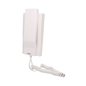 OR-DOM-JJ-926UD/W--Unifon do rozbudowy zestawu domofonowego OR-DOM-JJ-926, dodatkowe sterowanie bramą, płynna regulacja głośności dzwonka, funkcja interkomu.