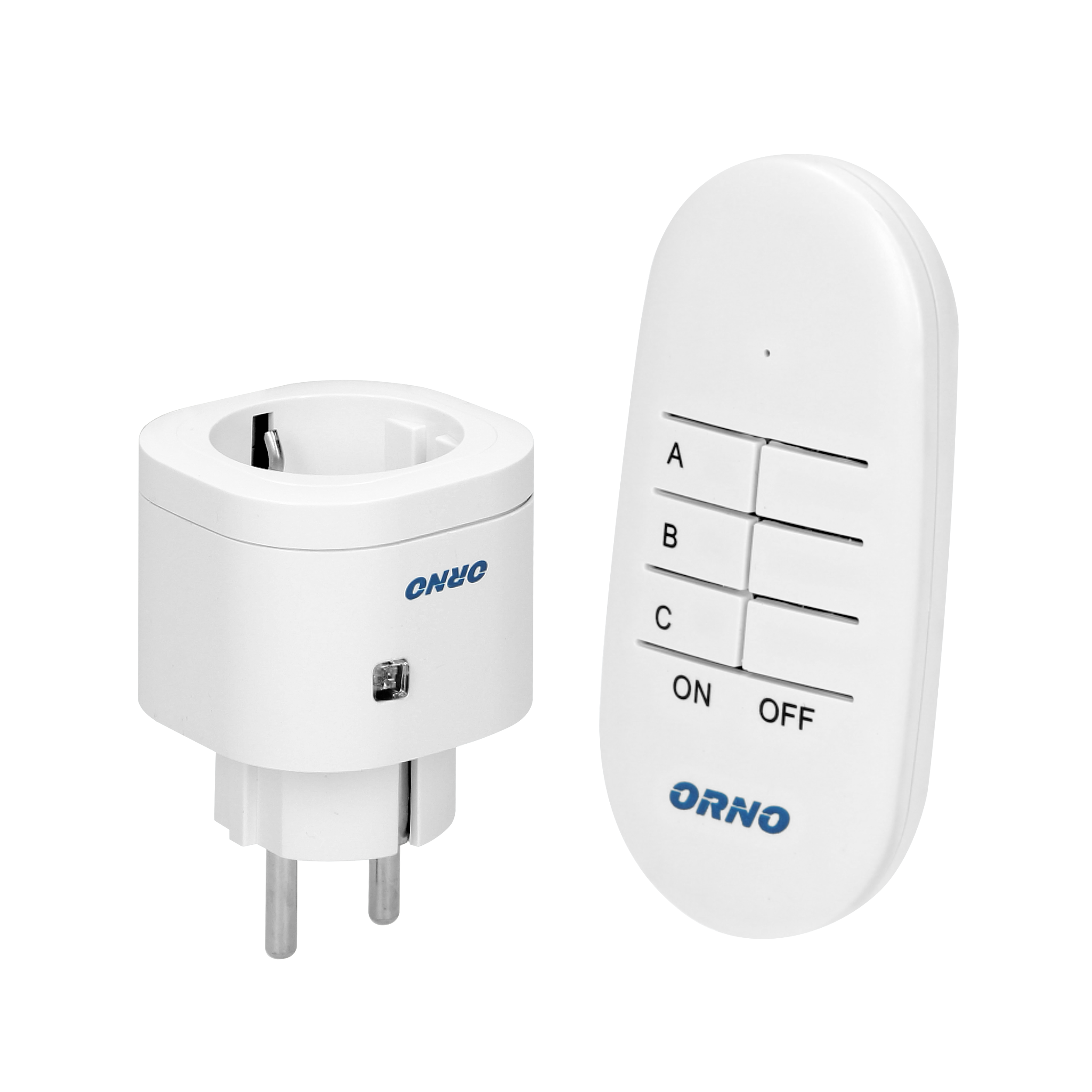 OR-GB-440(GS)--Urządzenie przeznaczone do bezprzewodowego włączania i wyłączania urządzeń elektrycznych wewnątrz pomieszczeń m.in. lampy, TV, wentylatory, klimatyzatory itp. Włączanie i wyłączanie realizowane jest za pomocą pilota (nadajnika). Urządzenie posiada fu