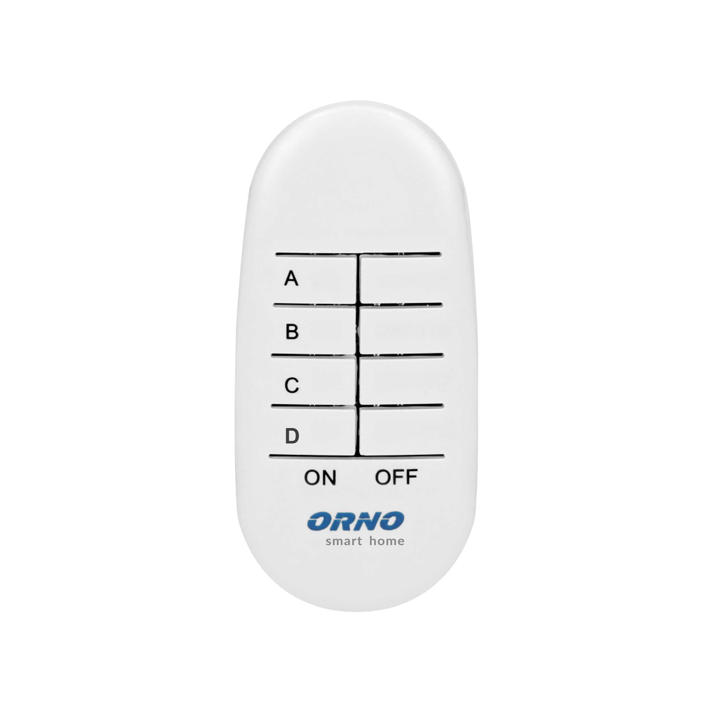 OR-SH-1752--Urządzenie przeznaczone jest do zdalnego sterowania bezprzewodowymi włącznikami i gniazdami ORNO Smart Home oraz podłączonymi do nich urządzeniami elektrycznymi. Urządzenie ma wbudowany nadajnik radiowy i pracuje na częstotliwości 433,92 MHz. Komunik