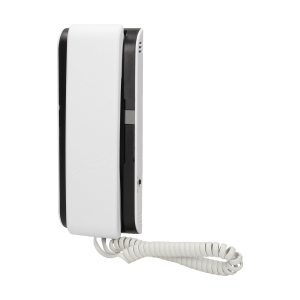 SLIM--Unifon domofonowy, analogowy przeznaczony do pracy w systemach dwużyłowych z centralami domofonowymi CYFRAL typ TD3, TD4, TD6, CC-1000/1500, sekretność rozmów ? brak podsłuchu między lokatorami, 3-stopniowa regulacja głośności z możliwością całkowite