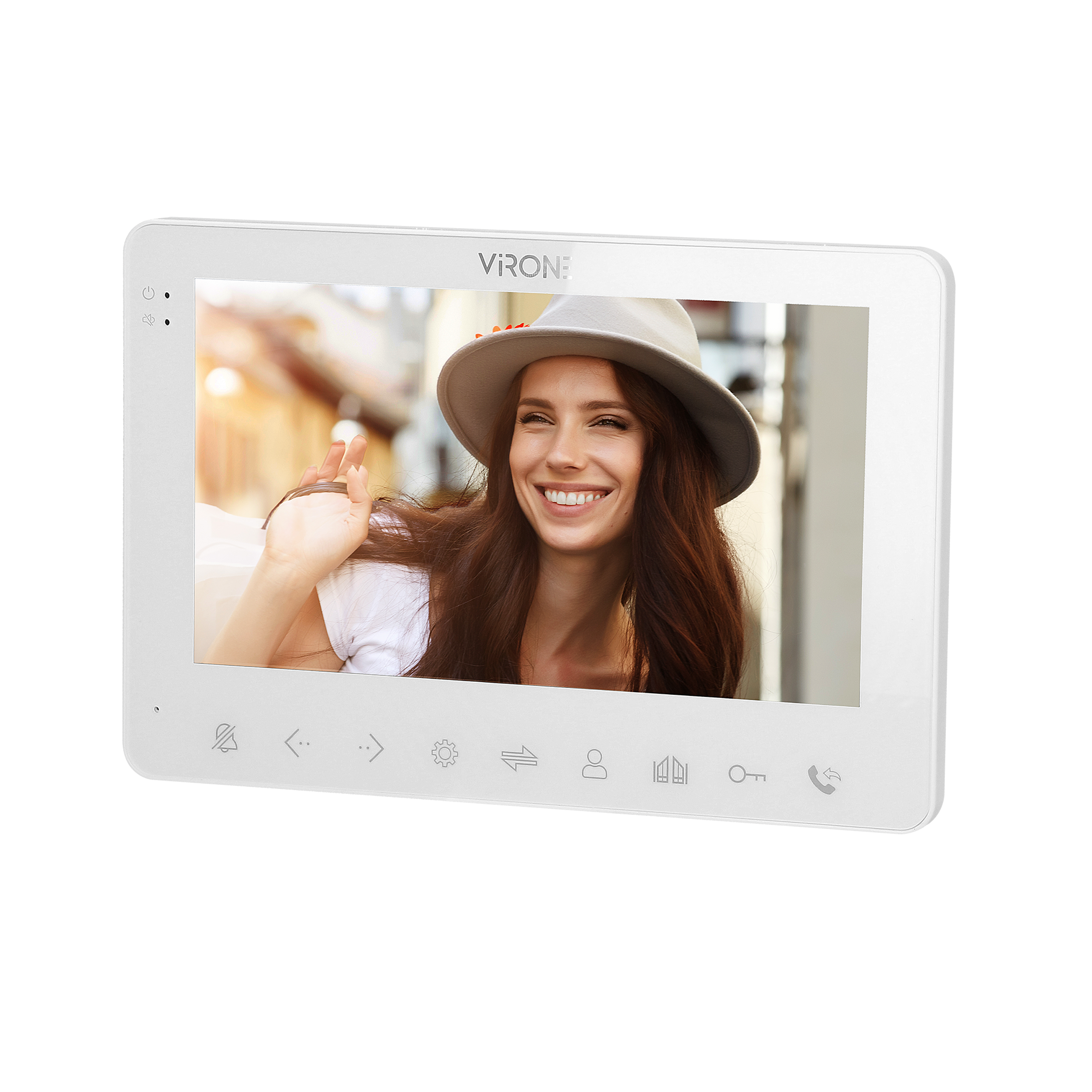 VDP-63PMV--Kolorowy wideo monitor LCD 7? służy do rozbudowy zestawów VIFAR i VIFIS. Wyposażony jest w gniazdo na kartę Micro SD, która umożliwia podgląd, nagrywanie i zapis plików video/foto z kamery, dzięki czemu możemy sprawdzić, kto nas odwiedzał nawet podcz