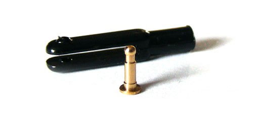 MJ/2110B--Sztywny snap plastikowy M2 z pinem zatrzaskowym wyprodukowany przez czeskiego producenta wysokiej jakości akcesoriów modelarskich - firmę MP-JET.