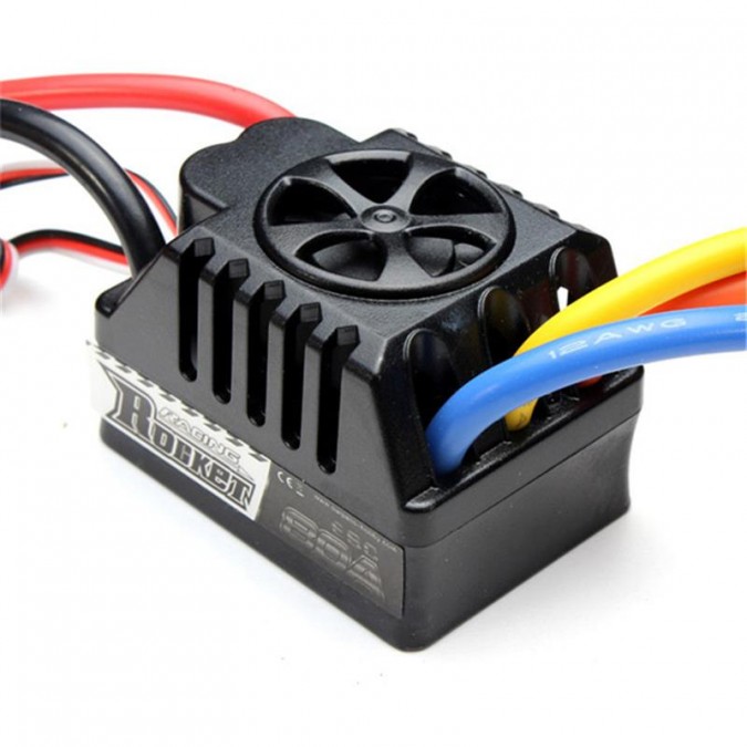 ROCKET-ESC-120A-2S--Wydajny regulator obrotów firmy Rocket przeznaczony do samochodowych silników bezszczotkowych. Regulator zapewnia doskonałą reakcję na gaz, silne hamowanie, oraz liniowy zakres gazu.