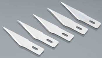 MK/33002--Maxx Knives - Ostrza do noży 50005 i 50006 5szt. Prezentowane ostrza są ekwiwalentem ostrzy marki Proedge o numerze kat. 40002 oraz ostrza marki Excel o numerze kat. 20002.Marka Maxx Knives to następca znanych i lubianych produktów spod znaku Proedge