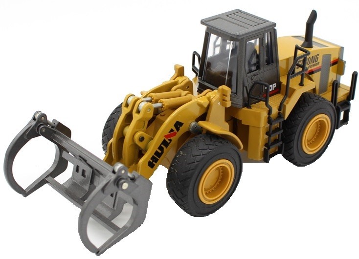 HT/1716--Model z chwytakiem drewna marki H-Toys to doskonale odwzorowany sterowany mechanicznie model wykonany niezwykle precyzyjną metodą DIE CAST. Ten pojazd inżynieryjny wyglądem i funkcjonalnością odzwierciedla prawdziwą maszynę budowlaną. Najnowsza seria
