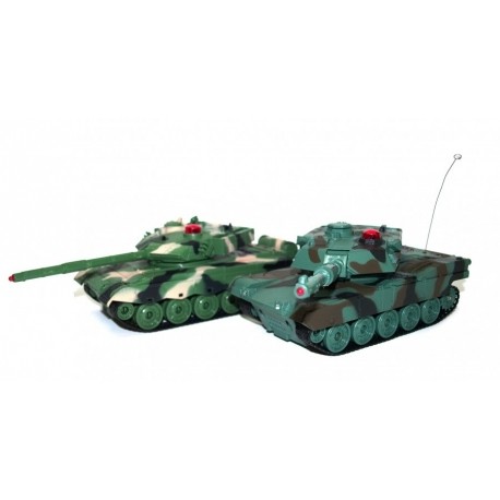 ZG/33821--Zestaw wzajemnie walczących czołgów American M1A2 i Russian T-34 27/40 MHz. Niesamowity zestaw dwóch walczących czołgów, który zajmie nie tylko dzieci ale także dorosłych na kilka godzin i zagwarantuje świetną zabawę! Od teraz masz możliwość zasiąść 
