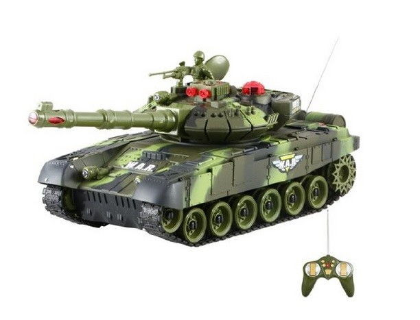 BT/9993-1-GRN--Nowy model zdalnie sterowanego czołgu, idealnego dla najmłodszych modelarzy! Dzięki bardzo łatwej obsłudze jest przeznaczony dla użytkowników już od szóstego roku życia. Czołg z pewnością przyniesie dużo zabawy i frajdy małym fanom modeli zdalnie ste