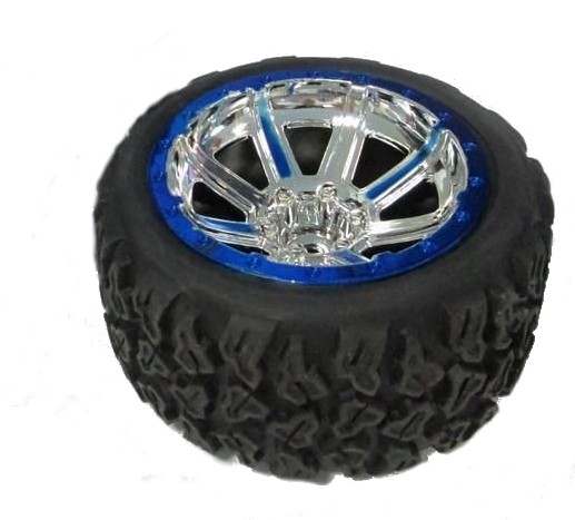 NQD/4wd12-32--Kompletne Koło 4wd12-32 Felga + Opona 1szt. Kolor losowy
