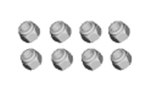 HI/18038--Nylon Nuts M2.5 - 18038Ilość - 8 szt.