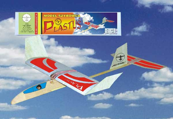 HM/20090--Bardzo prosty w samodzielnym montażu model szkolny szybowca IBIS. Model wykonany z  balsy i elementów sosnowych zawartych w zestawie.Uwaga: Model jest w wersji KIT - w zestawie są tylko części mechaniczne kadłuba do własnoręcznego złożenia. W zestawi