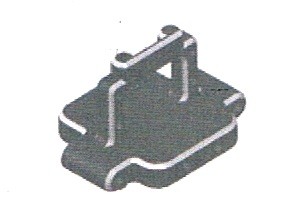 VRX/10936--Front shock tower holder AL 1pc - 10936