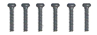 VRX/85175--Round Head Self Tapping Hex Screw 3x10 8P - 85175