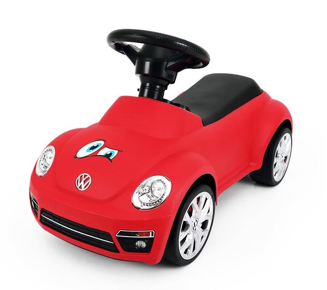 RAS/85700-RED--Absolutna nowość w ofercie Rastar. Volkswagen Beetle w wersji do jazdy dla dzieci. Od dziś nie potrzeba pilota do kierowania pojazdem - wystarczy usiąść za kierownicą auta i samodzielnie je prowadzić. Jest to idealny prezent dla dzieci - fascynatów m
