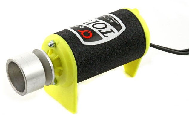 QM/295--Rozrusznik samolotowy Heavy Duty 12V, w zestawie z gumą. Posiada krokodylki do połączenia z akumulatorem.